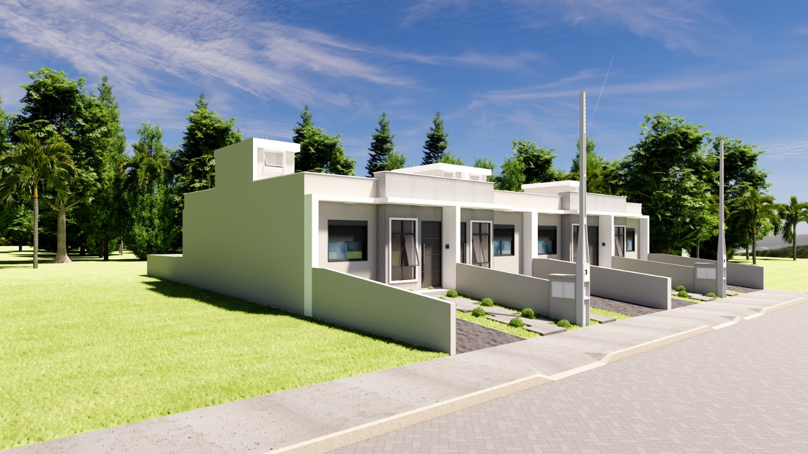Casa Casa geminada em construção na Barra do Forqueta | R$ 260 mil no bairro Barra do Forqueta, Arroio do Meio/RS