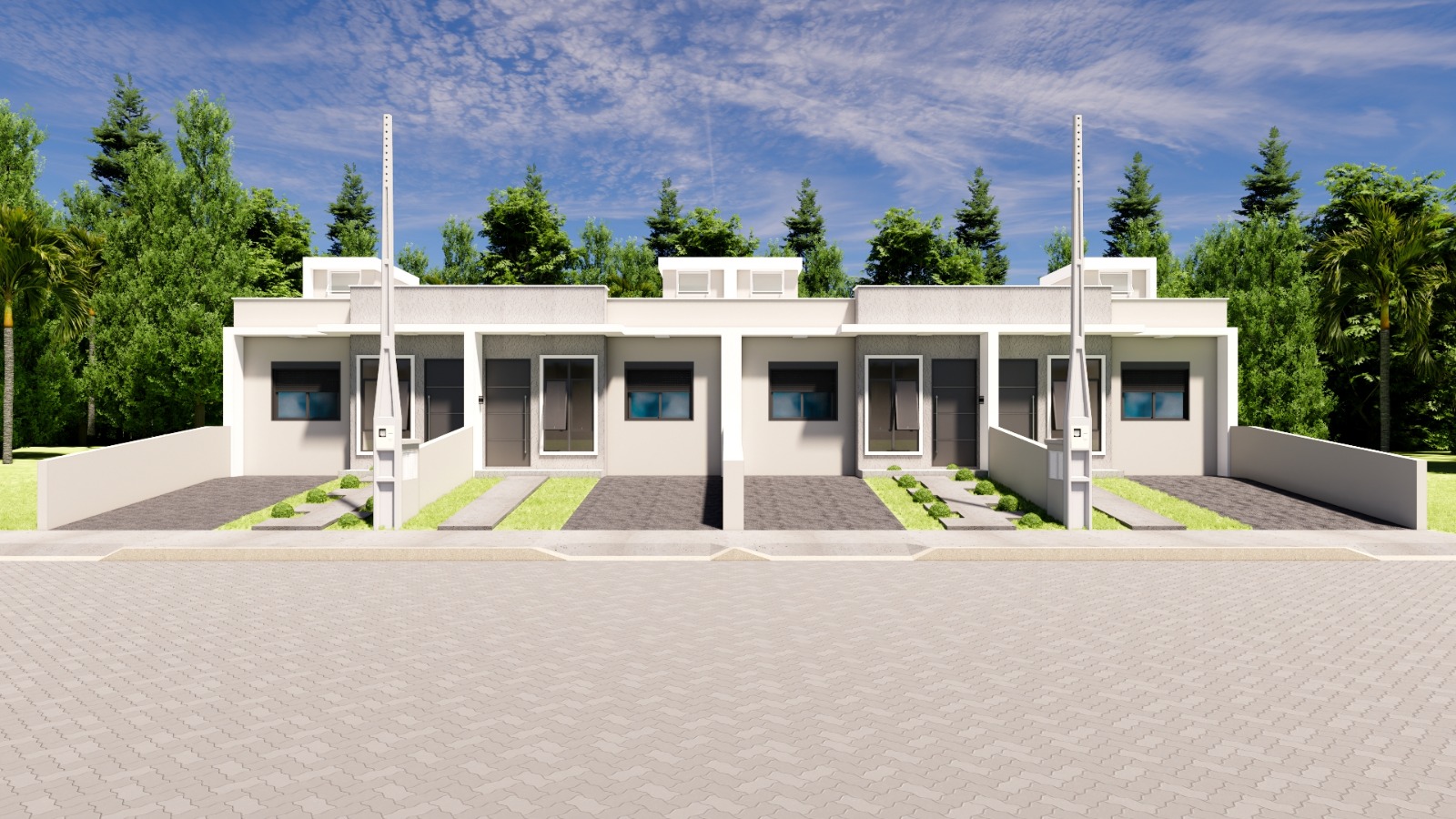 Casa Casa geminada em construção na Barra do Forqueta | R$ 260 mil no bairro Barra do Forqueta, Arroio do Meio/RS