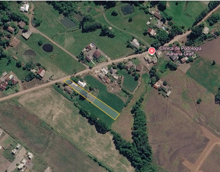 Terreno Área com casa na Medianeira | 1.787,70 m² no bairro Medianeira, Arroio do Meio/RS